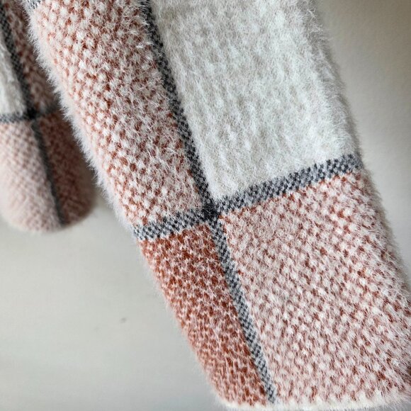 EUC RACHEL ZOE SUPER SOFT PLAID BUTTONED SHACKET SIZE M - Picture 5 of 13